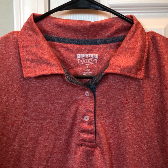 Red Polo (Drifit material) size Small - Picture 3 of 4